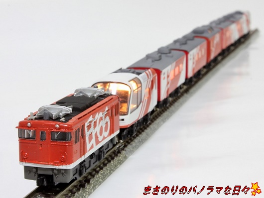 レインボー　EF65　EF81　Bトレインショーティー レインボー EF65 EF81 Bトレインショーティー 高崎線にてレインボー機