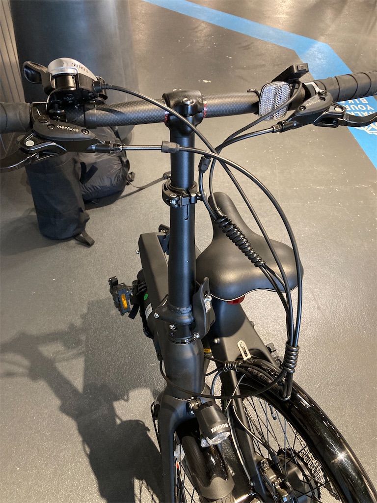 VELMO Pegasus に試乗①輪行編 - 折りたたみ自転車で鉄道旅