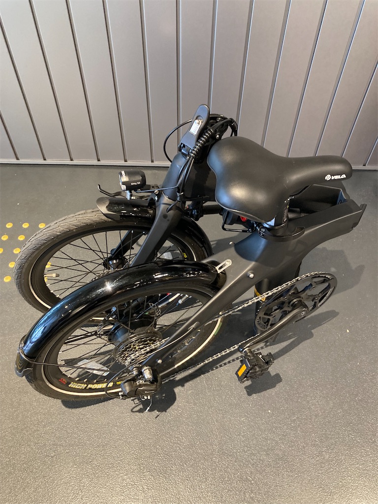 VELMO Pegasus に試乗①輪行編 - 折りたたみ自転車で鉄道旅
