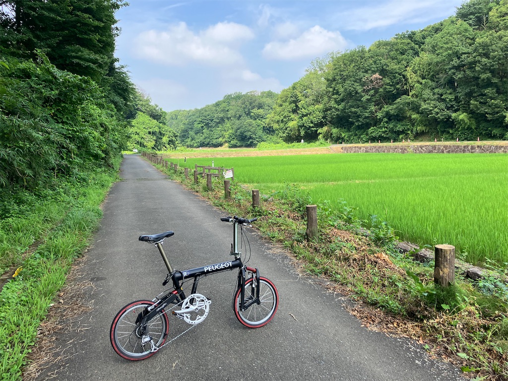 鶴見川水系、寺家と黒須田川ポタ - 折りたたみ自転車で鉄道旅、出発輪行！