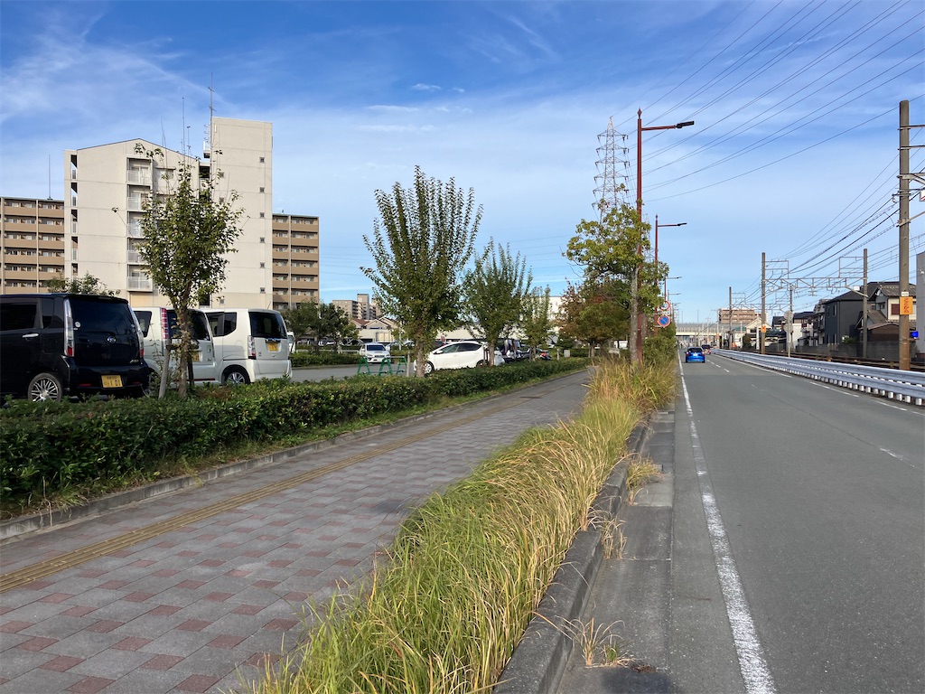 国鉄高砂線跡ポタ②旧国鉄高砂工場引込線跡に寄りつつ高砂港駅跡へ