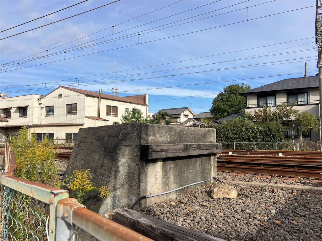国鉄高砂線跡ポタ②旧国鉄高砂工場引込線跡に寄りつつ高砂港駅跡へ