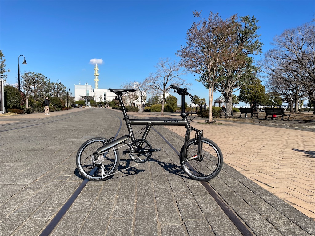 birdy Classic ver.G で横浜ポタ - 折りたたみ自転車で鉄道旅、出発輪行！