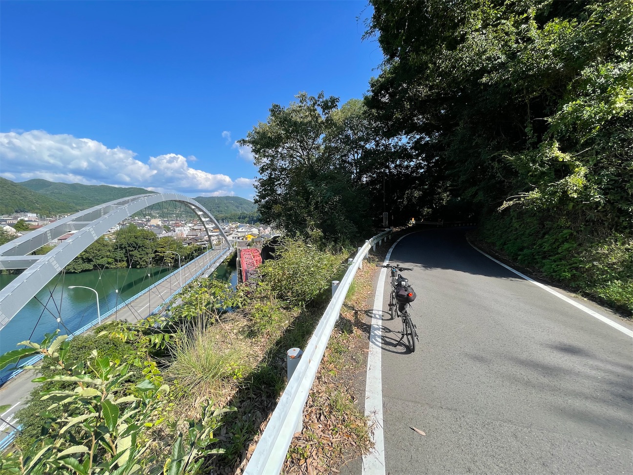 丸山水力専用鉄道跡ポタ - 折りたたみ自転車で鉄道旅、出発輪行！