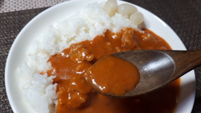 ファミリーマート「バターチキン カレー」（オリジナル写真）