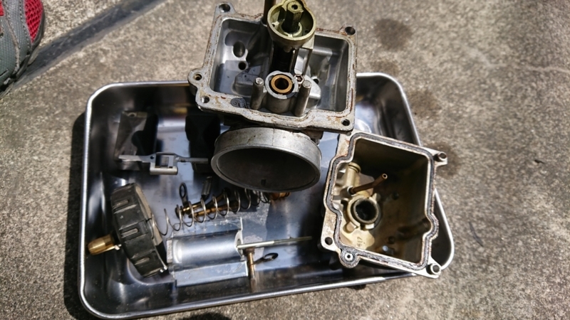 RMX-250S（SJ14A）再生プロジェクト】Part 3（キャブレター清掃②