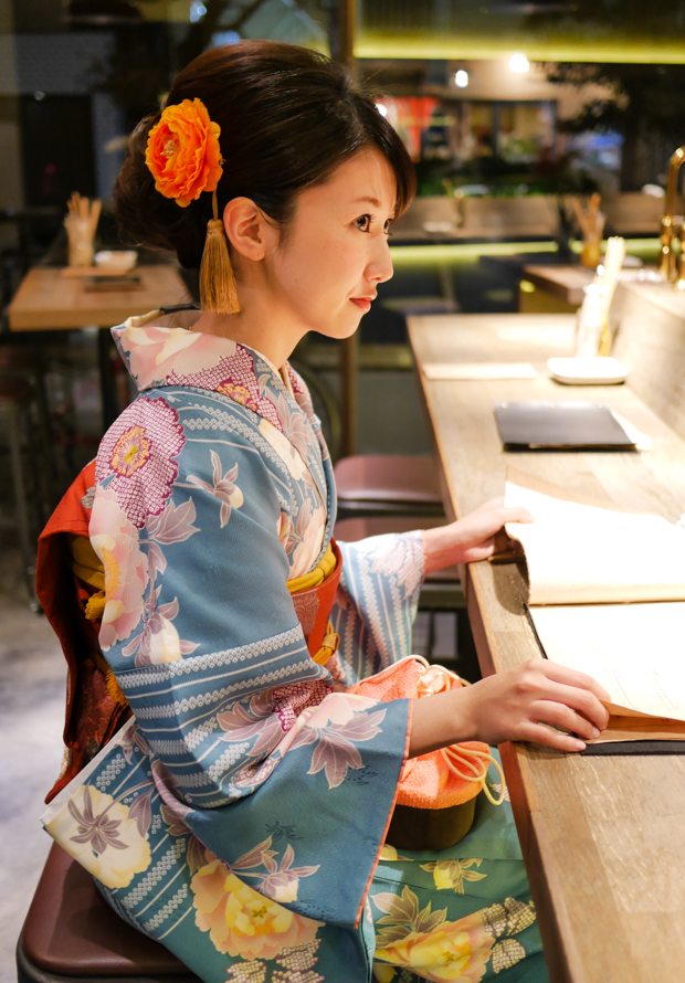 着物美人と恵比寿の美味ステーキ＆暗闇バーを巡る【もてなし飯 第16話】 ぐるなび みんなのごはん