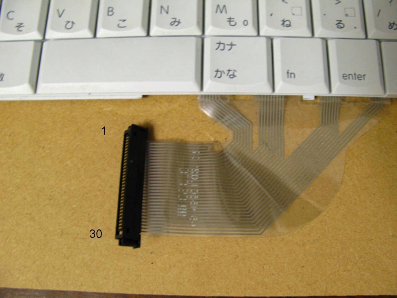 ノートpcを自作する ７ キーボード解析 Pointcloud