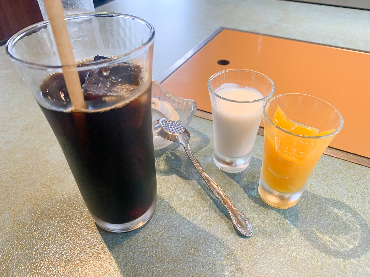 あまくさ丼丼フェア2022 ビーフヤヒロ 食後のデザート