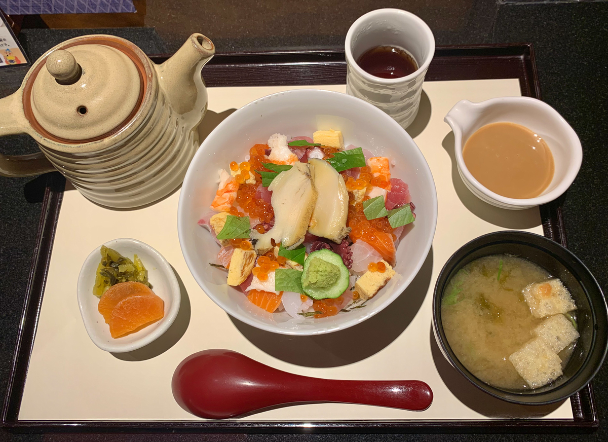あまくさ丼丼フェア2022 福伸はなれ利久 海鮮胡麻だれ茶漬け
