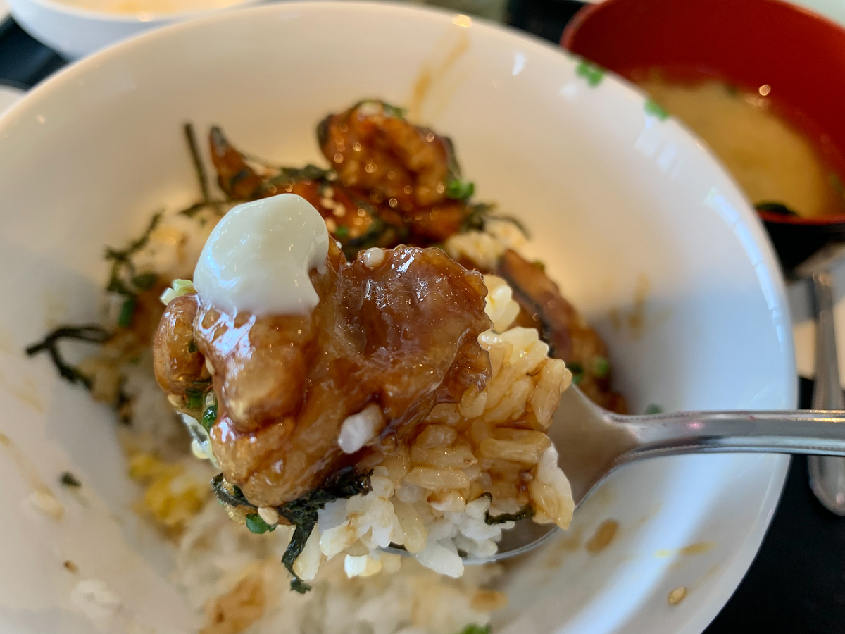 あまくさ丼丼フェア2022 オーキッドカフェ 天草大王照り焼き丼