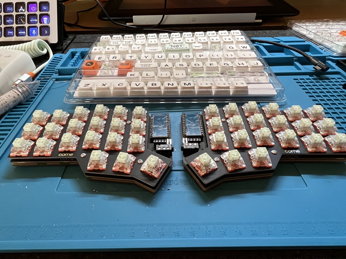 レビュー】CorneCherryV3 〜君は分割キーボードの世界を知っているか