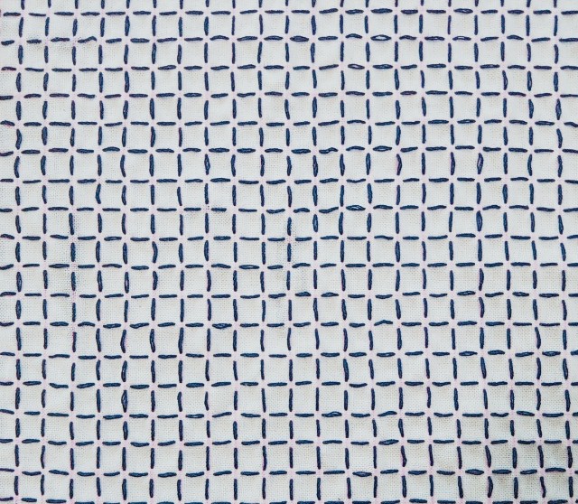 花刺しの 刺し子ふきんの作り方 刺し子ブログ