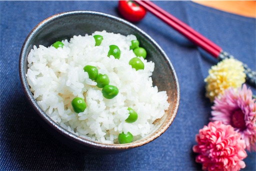 f:id:masked_rider555_2255:20190610185010j:plain 豆ご飯の画像