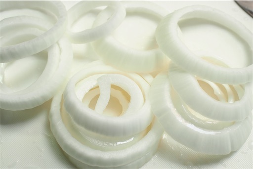 玉ねぎの輪切り