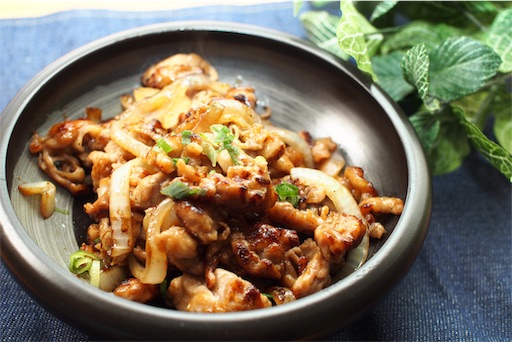 生姜焼きのアップ