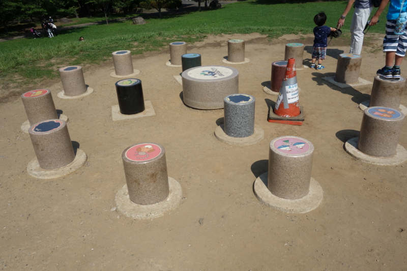 新浦安 若潮公園 交通公園 千葉県浦安市美浜 墳丘からの眺め