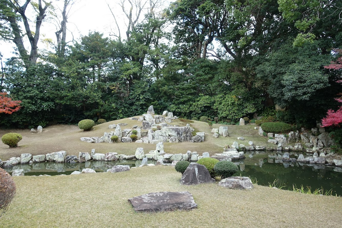 萬福寺 島根県益田市東町 - 墳丘からの眺め