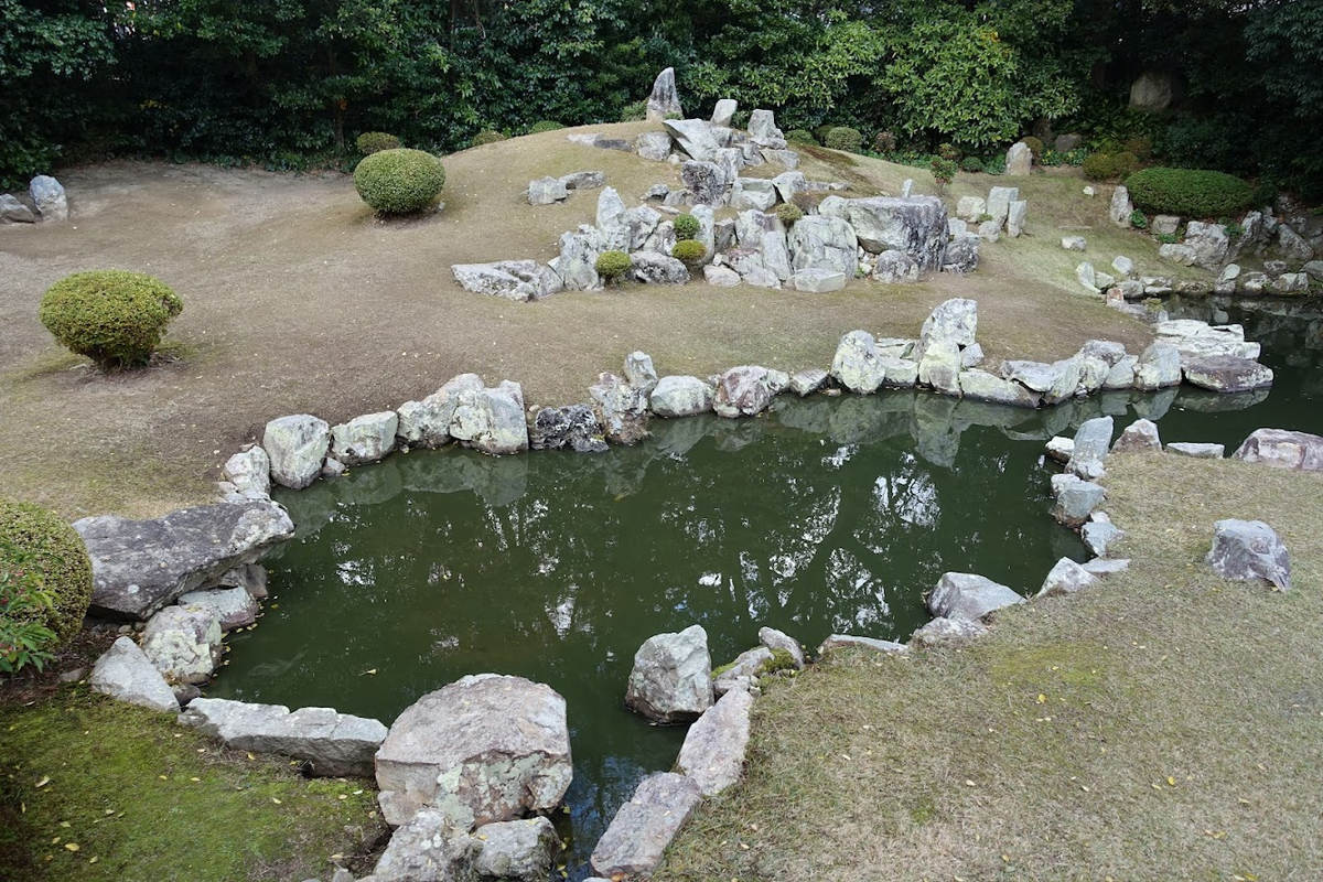 萬福寺 島根県益田市東町 - 墳丘からの眺め