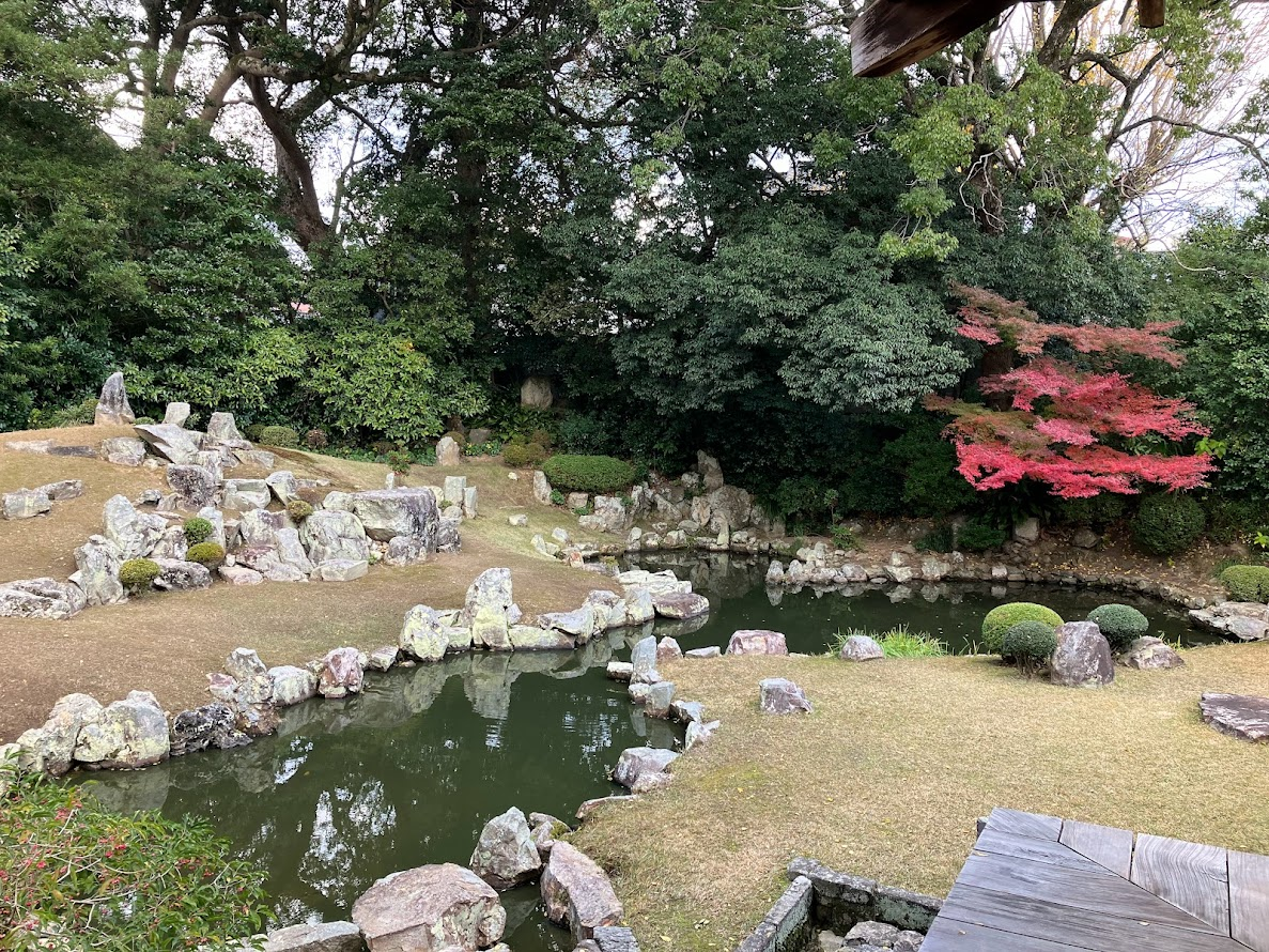萬福寺 島根県益田市東町 - 墳丘からの眺め