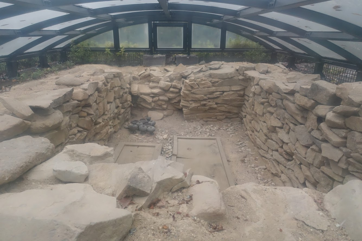 高井田山古墳（高井田横穴公園：後編） 大阪府柏原市高井田 - 墳丘から