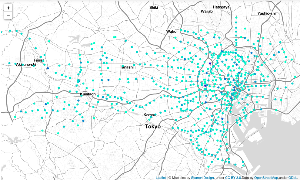 ネットワーク分析の基礎 〜関東地方の路線図の特徴〜 - Sansan Tech Blog