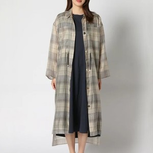 チェック柄ワンピース