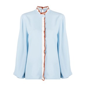 ラッフルブラウス