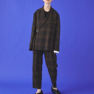 チェック柄セットアップ