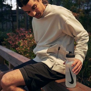 サイドジップスウェット