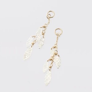 シルバープレートピアス