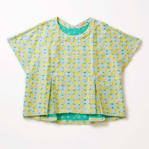 カットジャカードブラウス