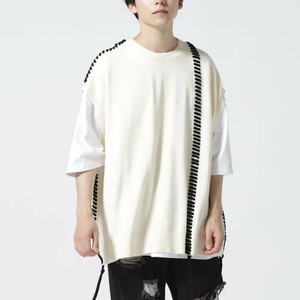 ステッチデザインベスト