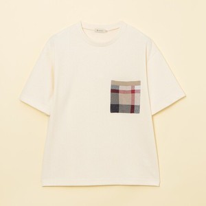 チェックポケットTシャツ