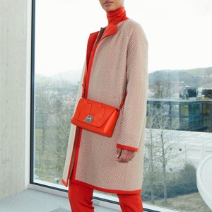 バイカラーコート