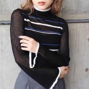 ボーダー柄シアータートル ボーダー柄シアータートル
