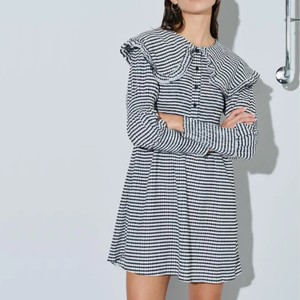 チェック柄ミニドレス チェック柄ミニドレス