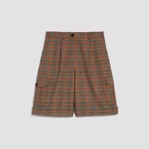 チェック柄ショートパンツ