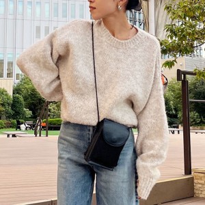 モヘア混ニット