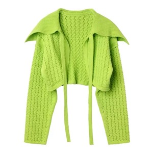 ビックカラーニットボレロ