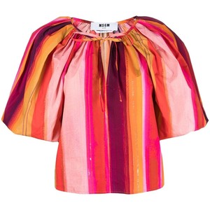 ストライプブラウス・スカート