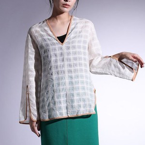 パイピングブラウス パイピングブラウス