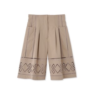 カットワークショートパンツ