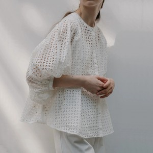 カットワークレースブラウス カットワークレースブラウス