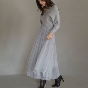 カシュクールワンピース