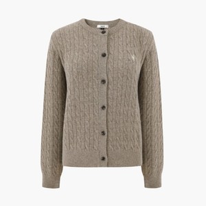 ケーブルニットカーディガン ケーブルニットカーディガン