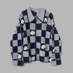 ニットジャケット