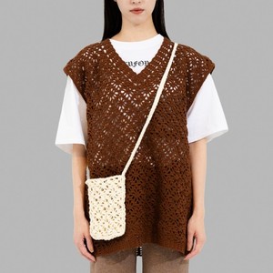 クロシェニットベスト
