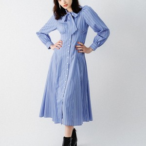 JILL by JILL STUART ミックスツイード切替ニットワンピース M
