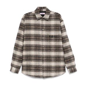 チェック柄シャツ